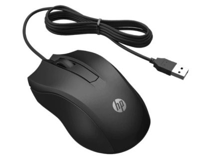 HP myš 100 USB černá
