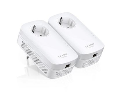 TP-LINK TL-PA8010P STARTER-KIT průchozí Powerline Ethernet adapter 1200Mb/s , 2 kusy homeplug