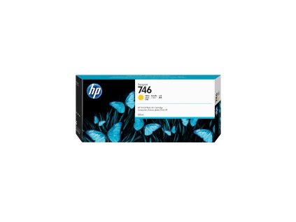 HP 746 300-ml Yellow Ink Cartridge