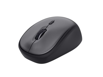 TRUST myš Yvi+ Wireless Mouse Eco Black, černá