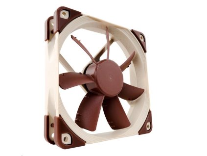 NOCTUA Ventilátor NF-S12A-FLX, 120mm, hnědá