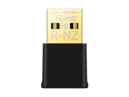 USB klient TP-Link Archer TX20U Nano AX 1800 adaptér, 2,4/5GHz, USB 3.0