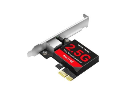 Síťová karta TP-Link Mercusys MA310E 100/1000/2,5G PCIe, Full/Low bracket