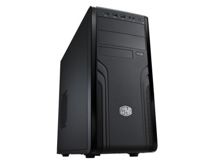 BAZAR Cooler Master case Force 500, ATX, Mid Tower, černá, bez zdroje - POŠKOZENÝ OBAL