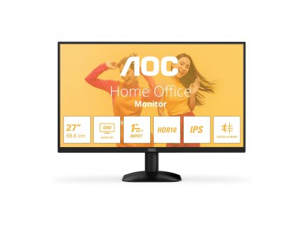 BAZAR - AOC MT 27" Q27B35E - 2560x1440,IPS,75Hz,1xHDMI,1xDP - Poškozený obal