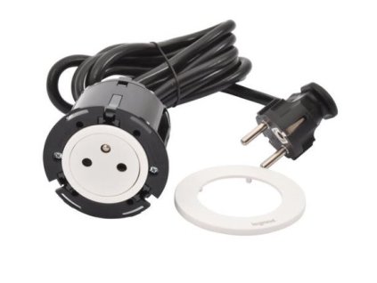 LEGRAND Zásuvka DISQ60 2P+T bílá zapuštěná