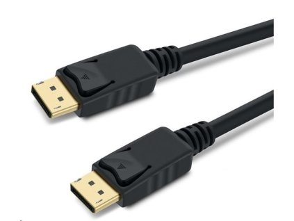 PREMIUMCORD DisplayPort 1.3/1.4 přípojný kabel M/M, zlacené konektory, 3m