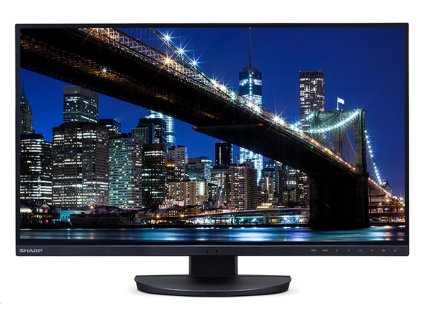 Sharp MultiSync® EA272U, 27", 3840x2160, 400[cd/m2], IPS, 16:9, 1000:1, black