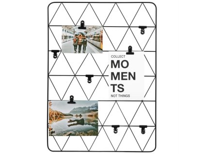 Nástěnka Hama kovová na foto 40x55 cm, černá