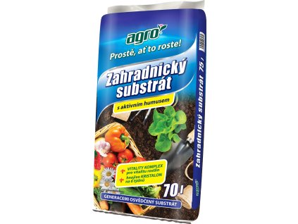 Substrát Agro zahradnický 70 l