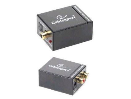 GEMBIRD Dat extender digital na analog audio konvertor, SPDIF/RCA