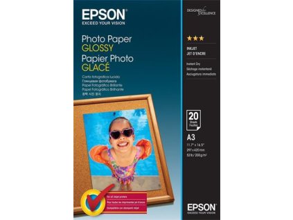 EPSON paper A3 - 200g/m2 - 20sheets - Photo Paper Glossy