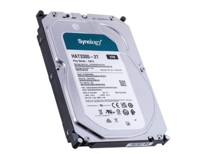 SYNOLOGY HAT3300 2TB CMR 5400rpm 256MB NAS HDD 24x7 3.5 RAID SATA3-6Gbps 180MB/s