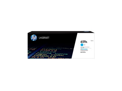 HP 659A Cyan Original LaserJet Toner Cartridge (13,000 pages)