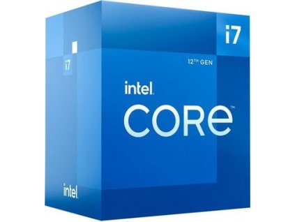 CPU INTEL Core i7-12700, 4,90 GHz, 25MB L3 LGA1700, BOX