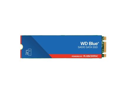 WD BLUE SSD 3D NAND WDS200T3B0B 2TB SA510 Powered by SanDisk, M.2 SATA, (R:560, W:530MB/s)