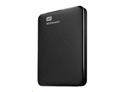 BAZAR VADNE - WD Elements Portable 2TB, Externí HDD, USB 3.0, černá