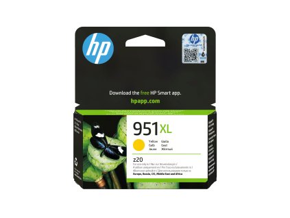 HP 951XL Yellow Ink Cart, 17 ml, CN048AE (1,500 pages)