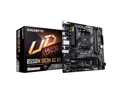 GIGABYTE B550M DS3H AC R2/AM4/mATX