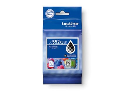Brother LC552XLBK (inkoust black, 3000 str.)