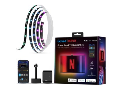 Govee Backlight 3S Netflix TV 55-65 SMART LED podsvícení RGBICW