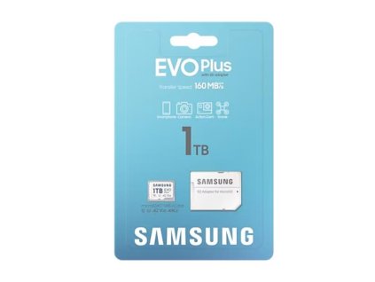Samsung micro SDXC karta 1 TB EVO Plus + SD adaptér