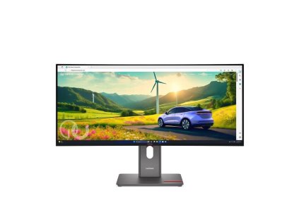 LENOVO LCD P34WD-40+MC60 - 34'' ECO-IPS,21:9,3440x1440,120Hz,350cd,2000:1,4ms,2xHDMI,DP,DC,USBHub,USB-C(140W PD),RJ45