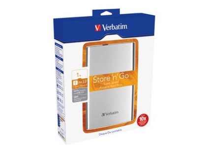 VERBATIM Store´n´ Go 2,5" 1TB USB 3.0 stříbrný