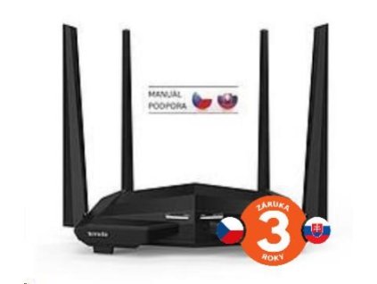 Tenda AC10 Wireless AC1200 Dual Band Router, 1x gigabit WAN, 3x gigabit LAN