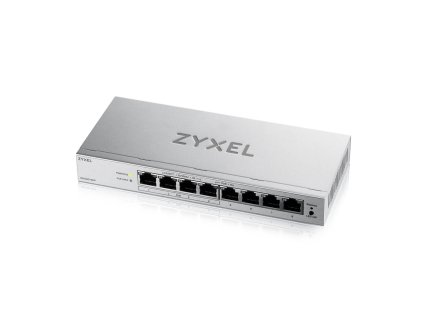 Zyxel GS1200-8HP v3, 8 Port Gigabit PoE+ webmanaged Desktop Switch, 4x PoE, 68 Watt