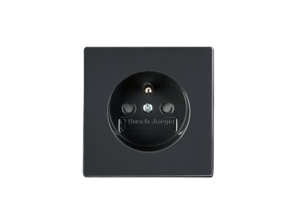 ABB FUTURE LINEAR Zásuvka 6619B-A0635781 s clonkami, bezšroubové svorky, IP40, antracitová