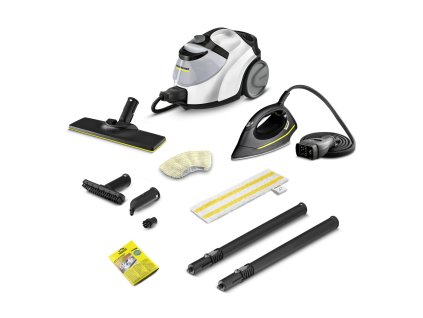 BAZAR - Kärcher SC 5 EasyFix Iron parní čistič, 2250 W, 4.2 bar, zabíjí až 99.999 % virů a 99,99 % bakterií, napařovací
