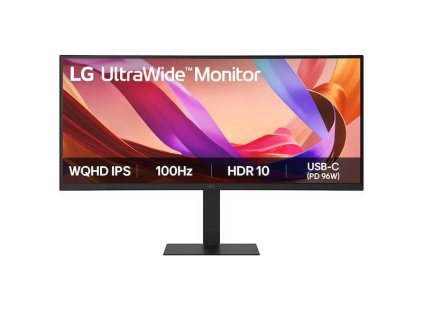 LG MT IPS LCD LED 34" 34U650A - IPS panel, 3440x1440, 2xHDMI, DP, USB-C, USB 3.2, LAN, nast. vyska, repro, zakriven