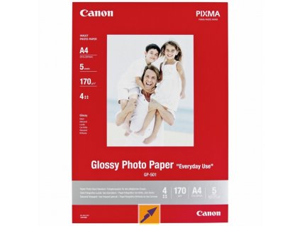 Canon GP-501, 10x15 fotopapír lesklý, 5 ks, 210g