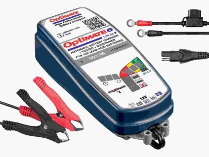 Nabíječka OPTIMATE 6 (12V/6A) TM360 pro olověné AGM/GEL akumulátory (3 - 240Ah)