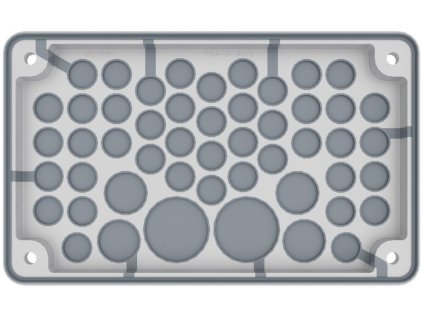 EATON Příruba F3A-2K-D30/3 kabelová s kruhovými výřezy plast11.543.647 IP55