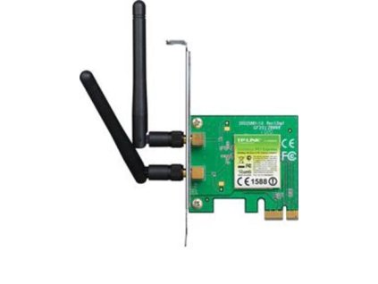 TP-LINK TL-WN881ND Wifi PCIe karta 2,4GHz b/g/n, 300Mbps, 2x externí antena 2dBi