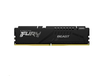 KINGSTON DIMM DDR5 64GB 5600MT/s CL36 FURY Beast Černá EXPO