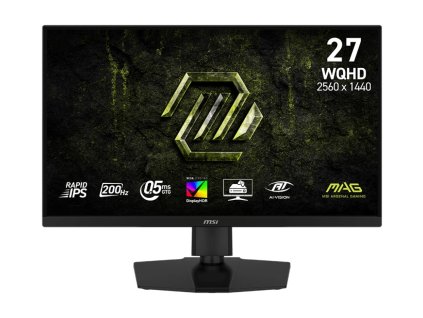 MSI MAG/274QPF E20/27''/IPS/QHD/200Hz/0,5ms/Černá/3R