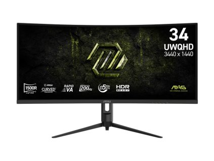 MSI MAG/342CQRF E20/34''/VA/wQHD/200Hz/0,5ms/Černá/3R