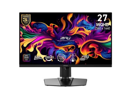 MSI MPG 271QR QD-OLED X50 26.5''/WQHD/500Hz/0,03ms