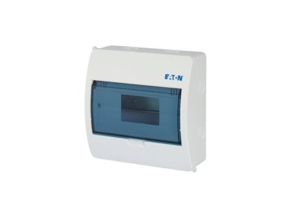 EATON Skříň BC-O-1/8-ECO, 8TE, na omítku, průhledná dvířka, IP40