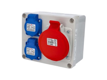 FAMATEL Skříň 3070 2x230V a 1x400V/32A/5p zásuvková