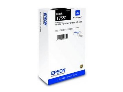 EPSON Ink čer WF-8xxx Series Ink Cartridge XL Black (5.000 str.)