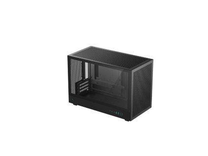 DEEPCOOL Case CH260, mATX, Průhledná bočnice, černá