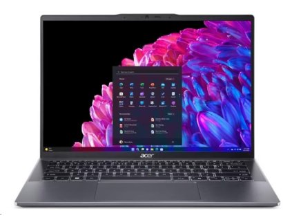 ACER NTB Swift Go 14 AI (SFG14-64-R8X6),R7 AI 350,14"WUXGA,32GB,1T SSD,AMD Radeon 860M,W11H,Silver