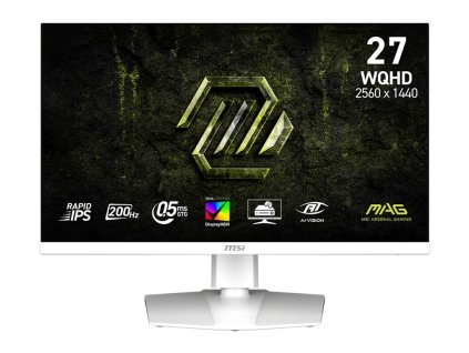 MSI MAG/274QRFW E20/27''/IPS/QHD/200Hz/0,5ms/Bílá/3R