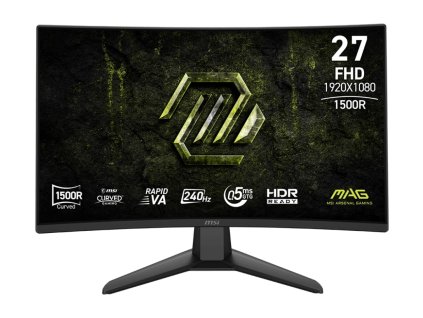 MSI MAG/274CF X24/27''/VA/FHD/240Hz/0,5ms/Černá/3R