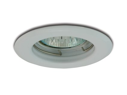 PANLUX Svítidlo PPD-R50/B 50W GU5,3 12V halogenové podhledové pevné IP20 bílá