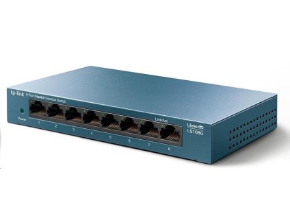 BAZAR - TP-Link LiteWave switch LS108G (8xGbE, fanless) - poškozený obal